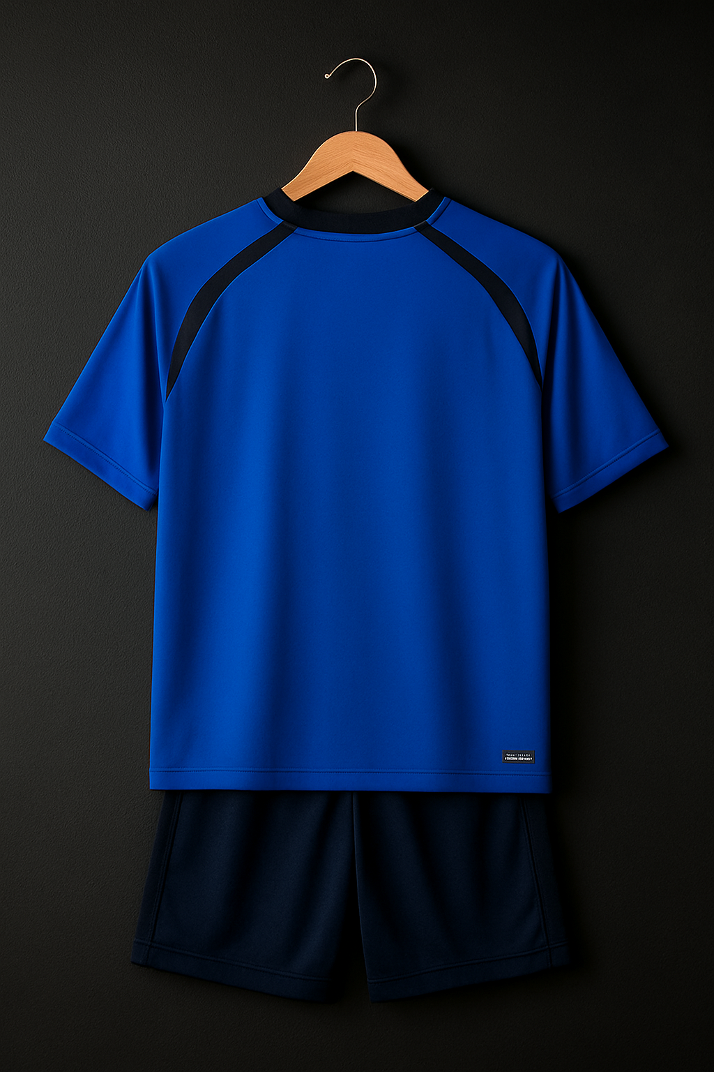 🔥 FC Barcelona Blue Training Jersey Kit. (Embroidery)