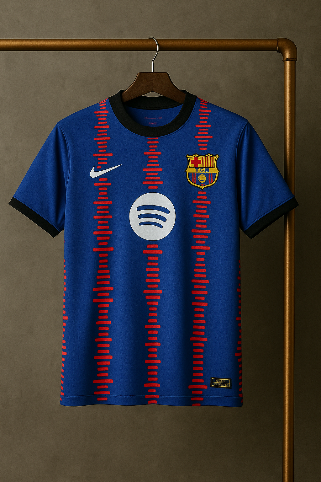 FC Barcelona Spotify Edition Jersey.(Embroidery)