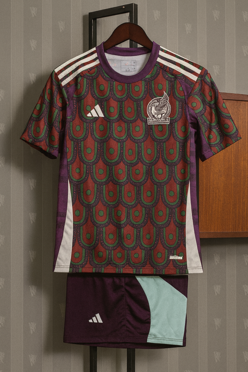 Mexico Tribal Feather Edition Jersey Kit.(Embroidery)