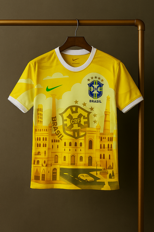 Brazil Heritage Edition Jersey.(Embroidery)