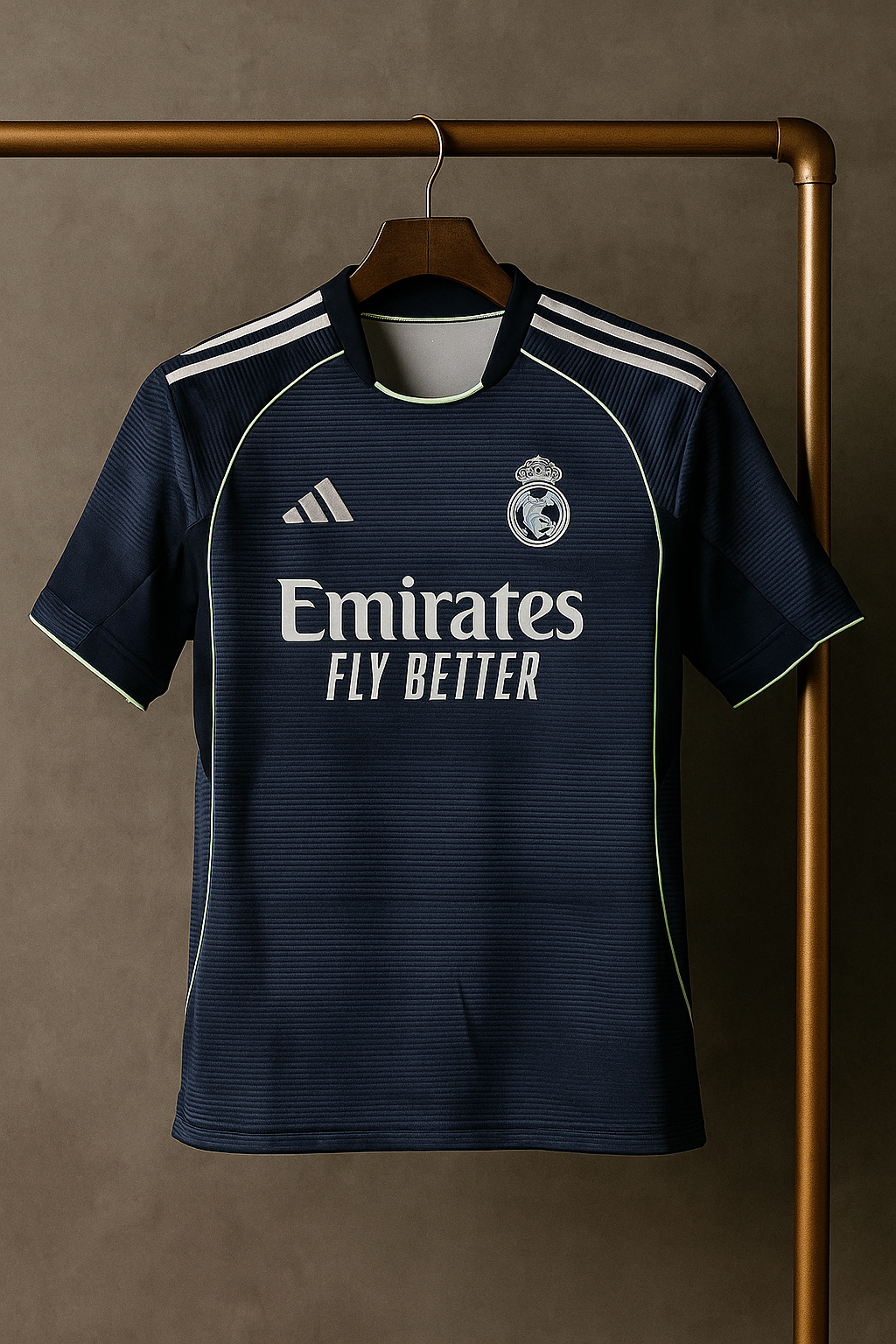 Real Madrid Away Jersey 2024/25.(Embroidery)