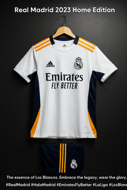 Real Madrid 2025 Home Edition Jersey Kit. (Embroidery)