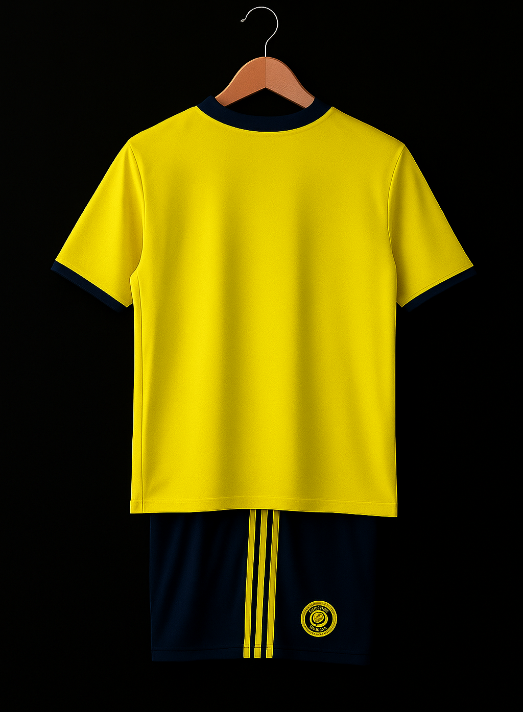 Al Nassr Vibrant Yellow Edition Jersey Kit. (Embroidery)