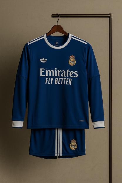 Real Madrid Royal Edition Jersey Kit.(Embroidery)