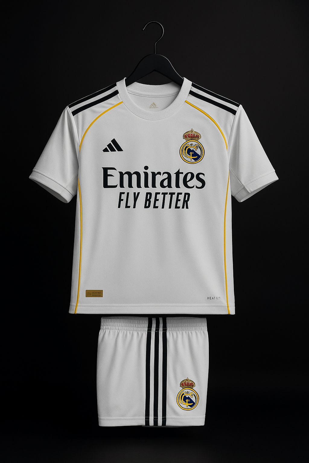 Real Madrid Home Jersey Kit 2023/24 Emirates fly better (Embriodery)