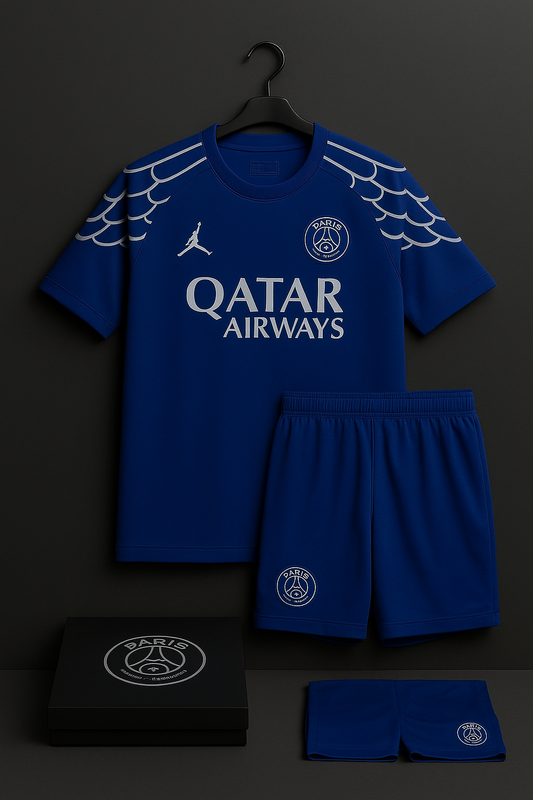 Paris Saint-Germain (PSG) Home Jersey kit 2023/24 – QATAR AIRWAYS (Embriodery)