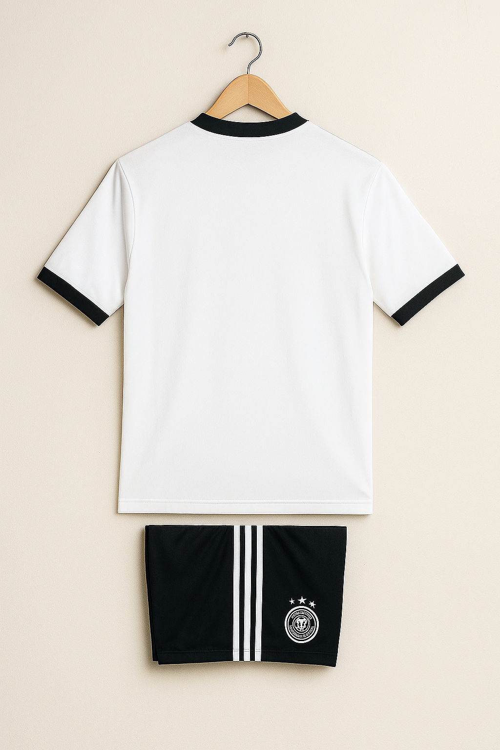 Germany 2024 Retro Home Kit.(Embroidery)