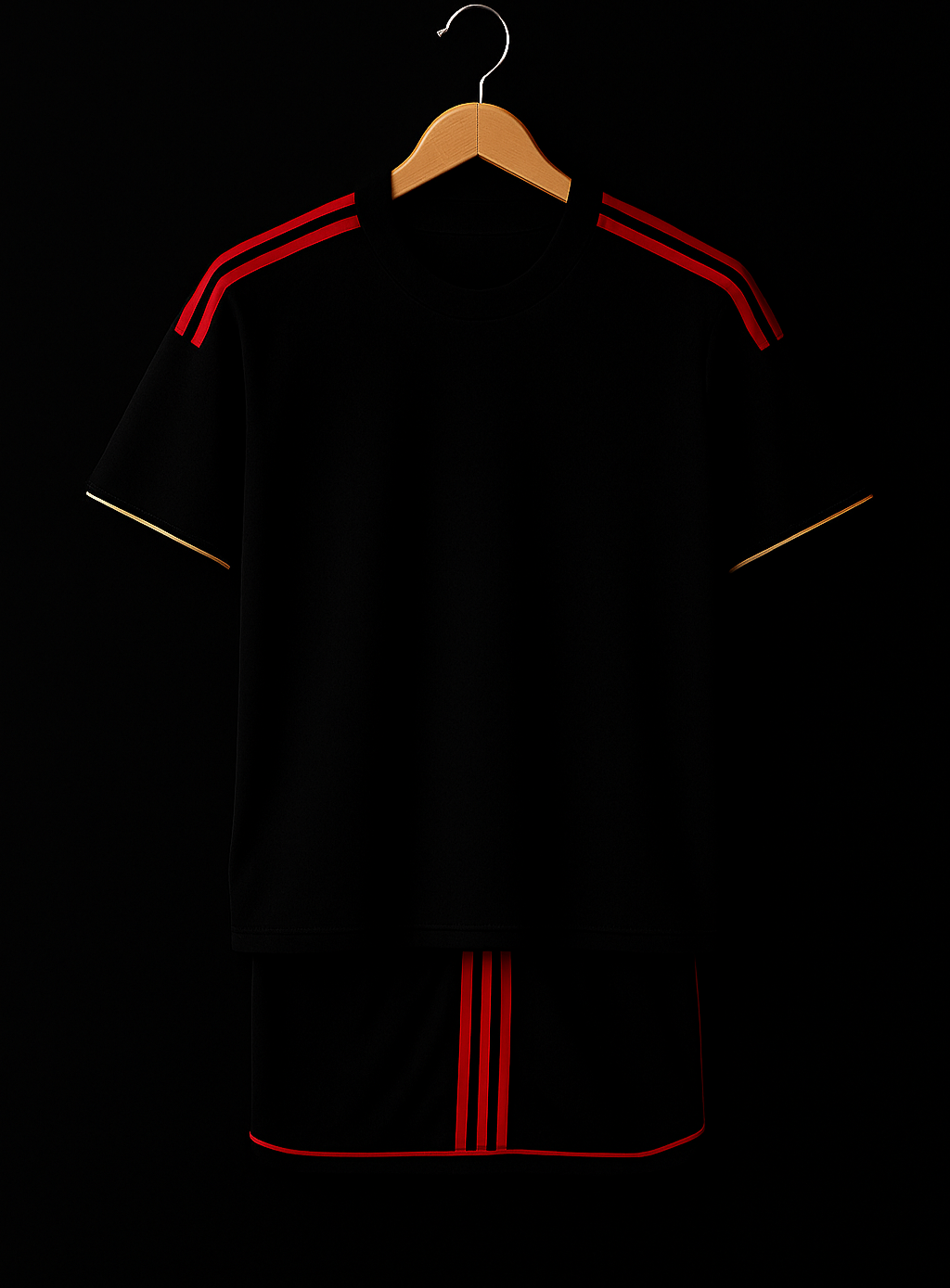 AC Milan Home Classic Retro Kit.(Embroidery)